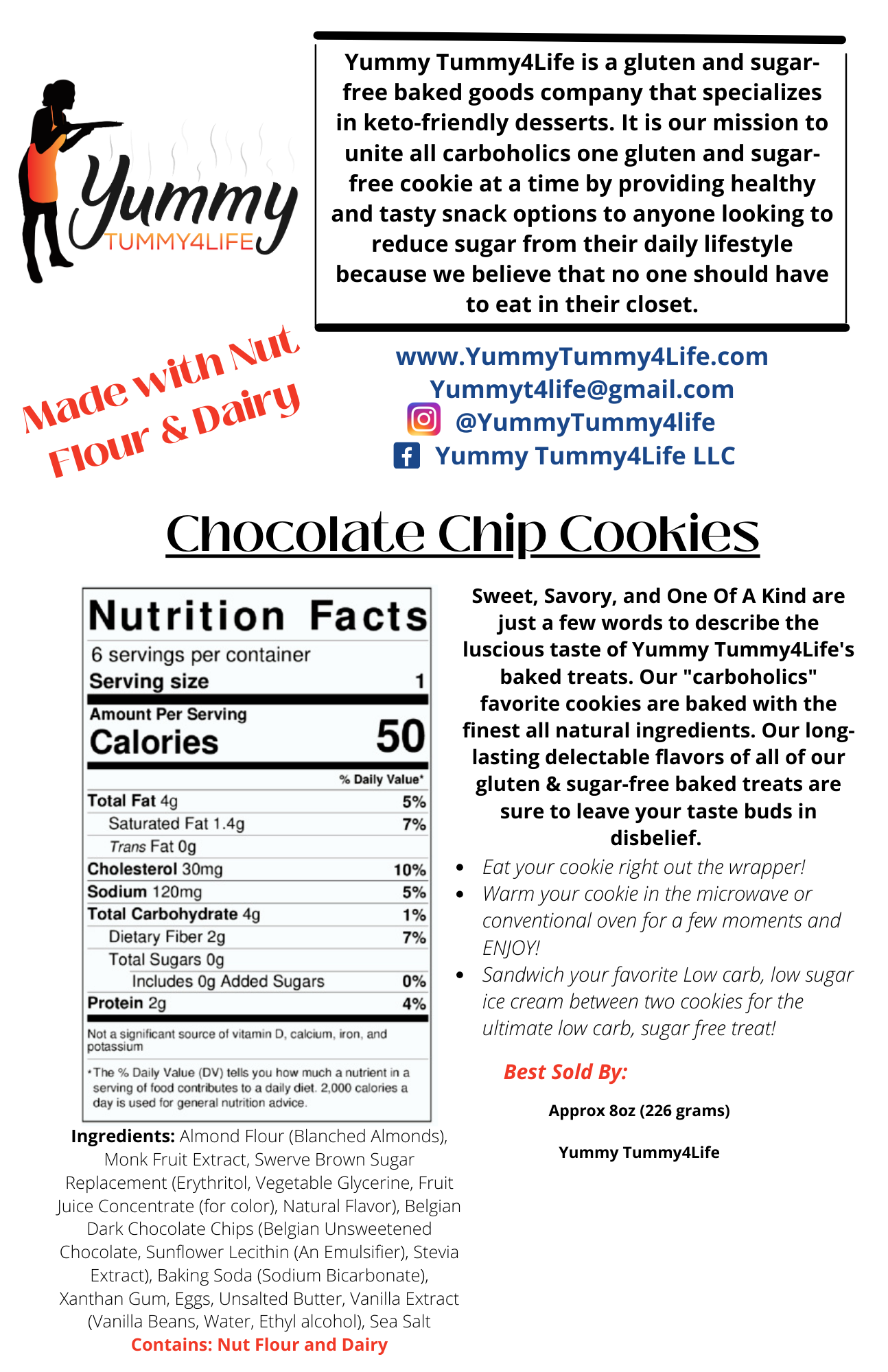 Chocolate Chip — A Classic, Redefined (6 Cookies)